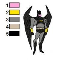 Batman Embroidery Design 3